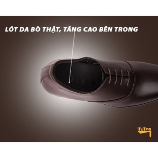 [ 8CM ] Giày Cao Nam T&TRA S1012 NT