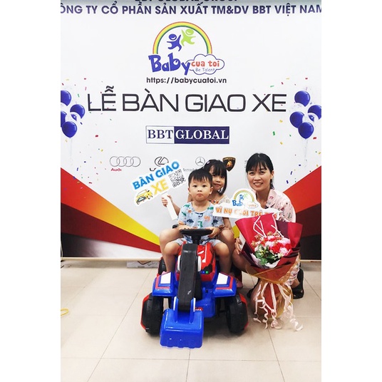 Xe ô tô điện cần cẩu cho bé BBT Global BBT-1188