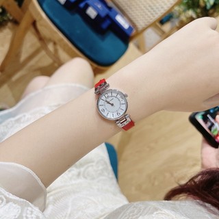 Đồng hồ nữ anne klein dây da ak/9443wtrd