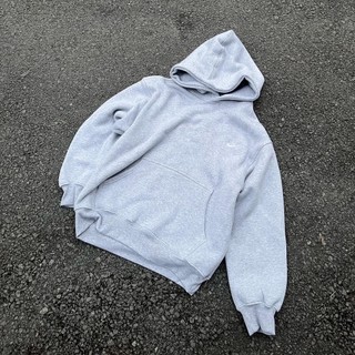 Hoodie xám logo