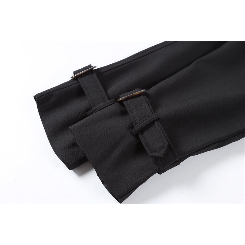 Áo Khoác Dáng Dài Thiết Kế Mới Thời Trang Mùa Xuân Thu Theo Phong Cách Hàn Quốc Cho Nữ