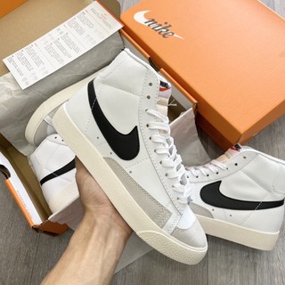 Giày Blazer Mid 77 white black cao cấp full box