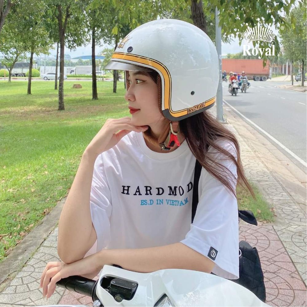 Mũ Nón Bảo Hiểm 3/4 Royal M139 Kính Âm - lót tháo rời Cực Hot size