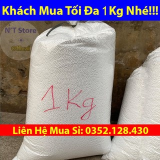 [Hạt xốp] ( nhắn cho shop trước để gjam shjp ) Hạt xốp cho ghế lười, nhồi gối, trang trí hộp quà <ĐẶT TỐI ĐA 1KG/1 ĐƠN>