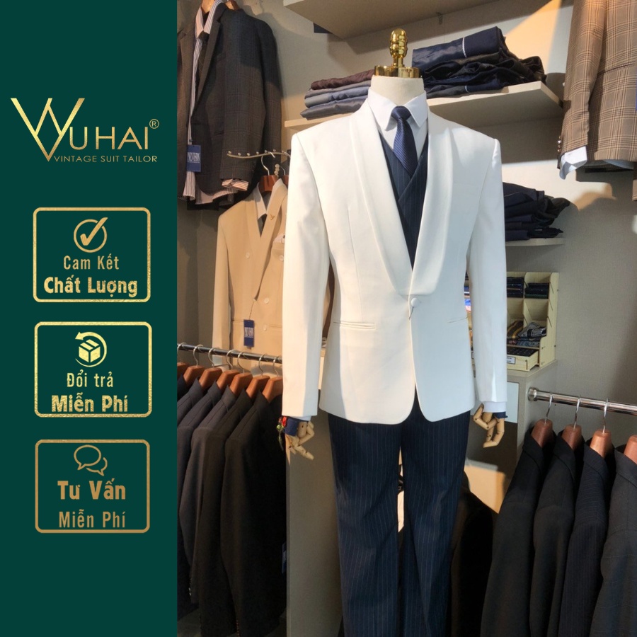 Vest nam cao cấp, bộ suit chú rể đẹp-VuHai