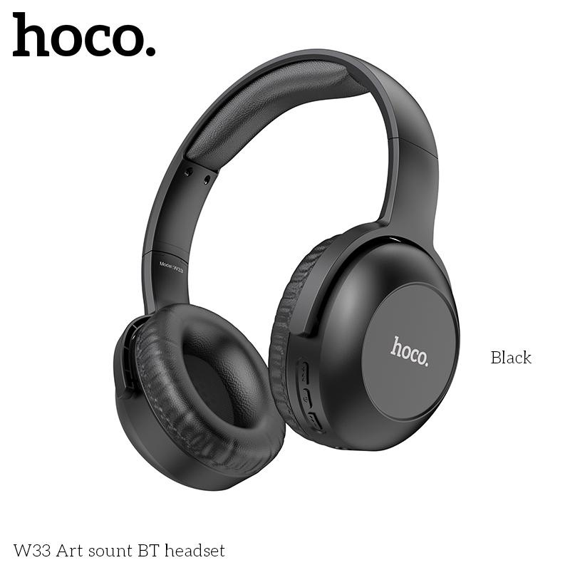 TAI KO DÂY HEADPHONE BLUETOOTH HOCO W33