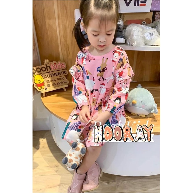 Váy hồng Noel Matalan HM H&M_hàng chính hãng authentic