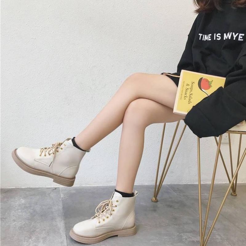 Boot lửng đế nâu Hirostore - Ảnh thật ở cuối