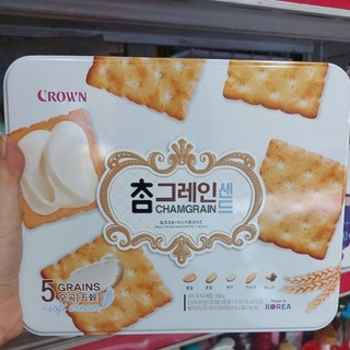 Bánh crown cham grain 336g. xuất xứ hàn quốc
