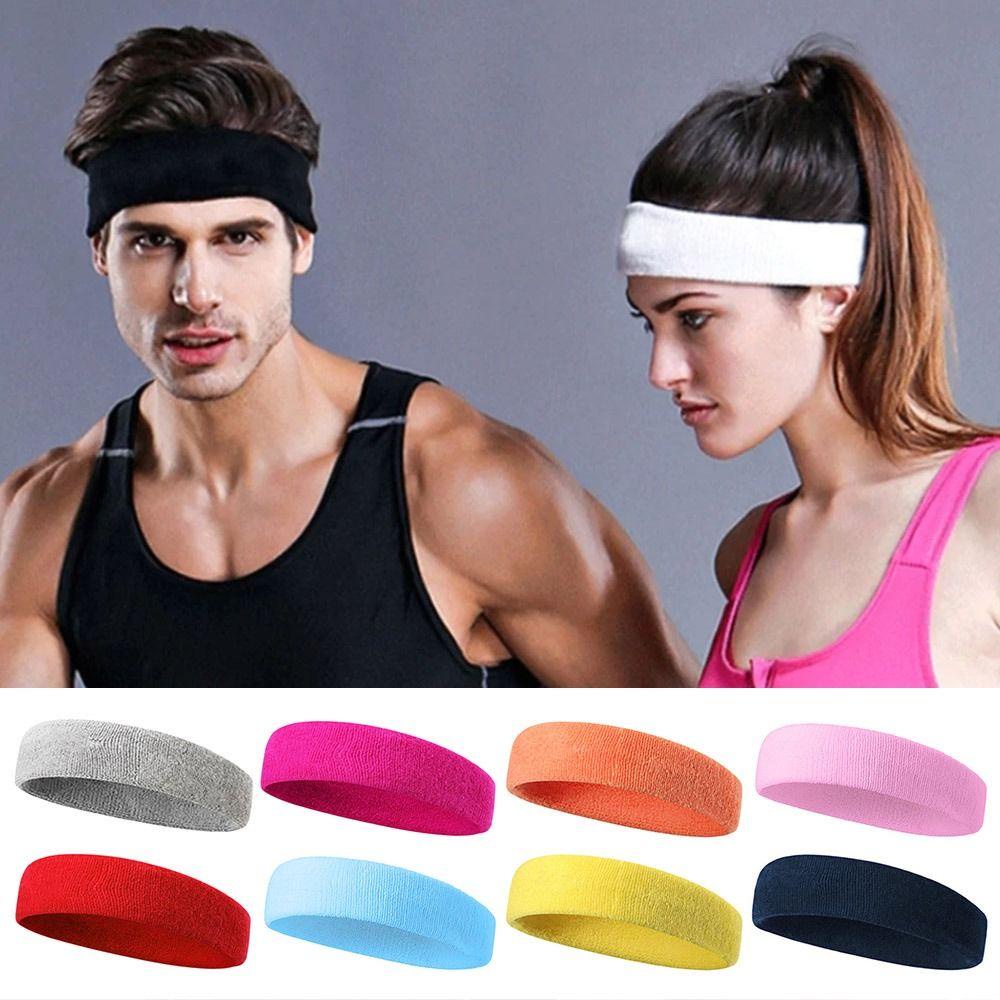 OSIER1 Khăn Quấn Tóc Co Giãn Thấm Hút Mồ Hôi Tiện Dụng Khi Tập Thể Thao