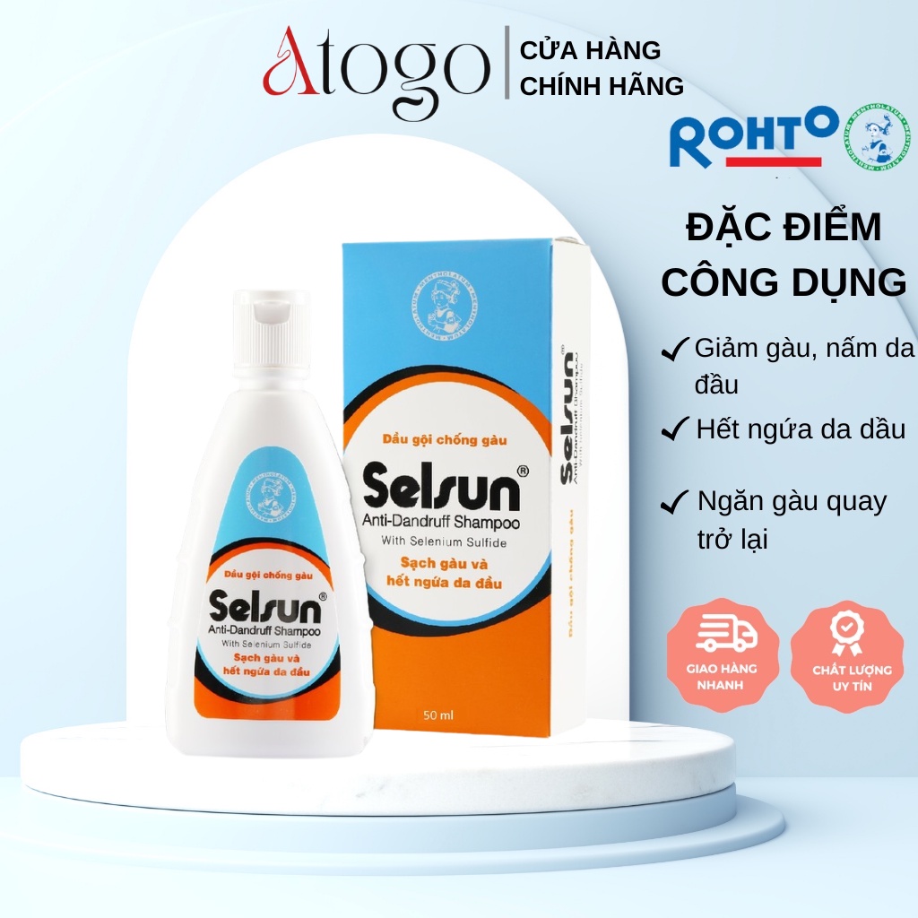 Dầu gội chống gàu Selsun 100ml