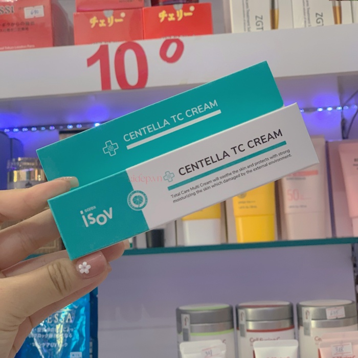 Kem Giảm Mụn Thâm Isov Centella TC Cream