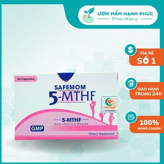5-MTHF SAFEMON 30 viên [CHÍNH HÃNG] thực phẩm bảo vệ sức khỏe