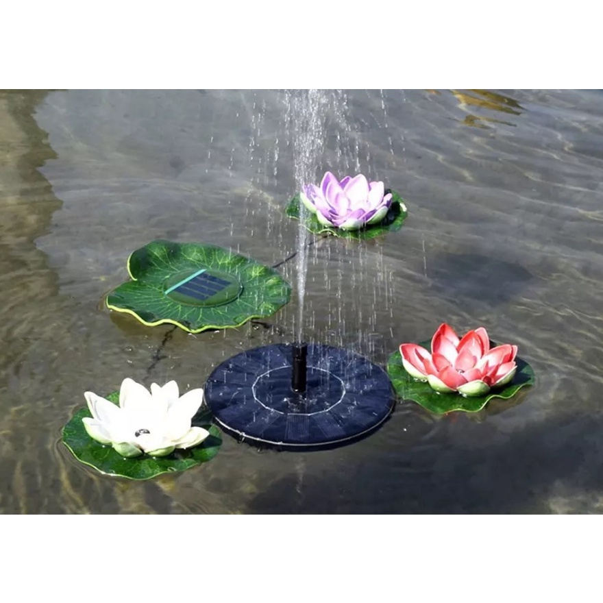 Đài phun nước năng lượng mặt trời, Trang trí Sân vườn Bể bơi Tiểu Cảnh