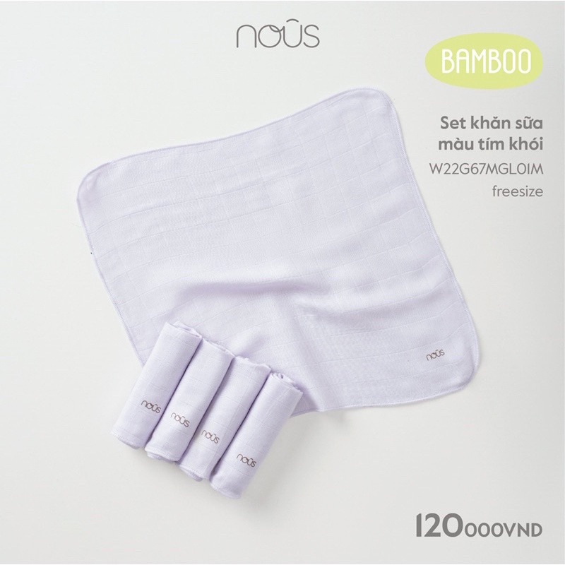 [ Nous ] khăn sữa cho bé