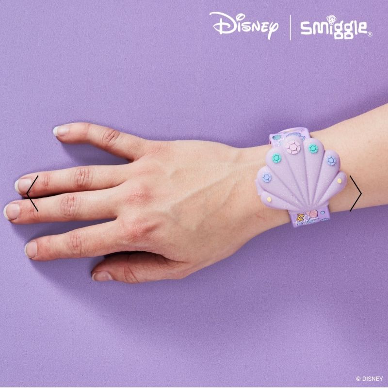 Đồng Hồ Trẻ Em Smiggle Vỏ Sò Tiên Cá Ariel