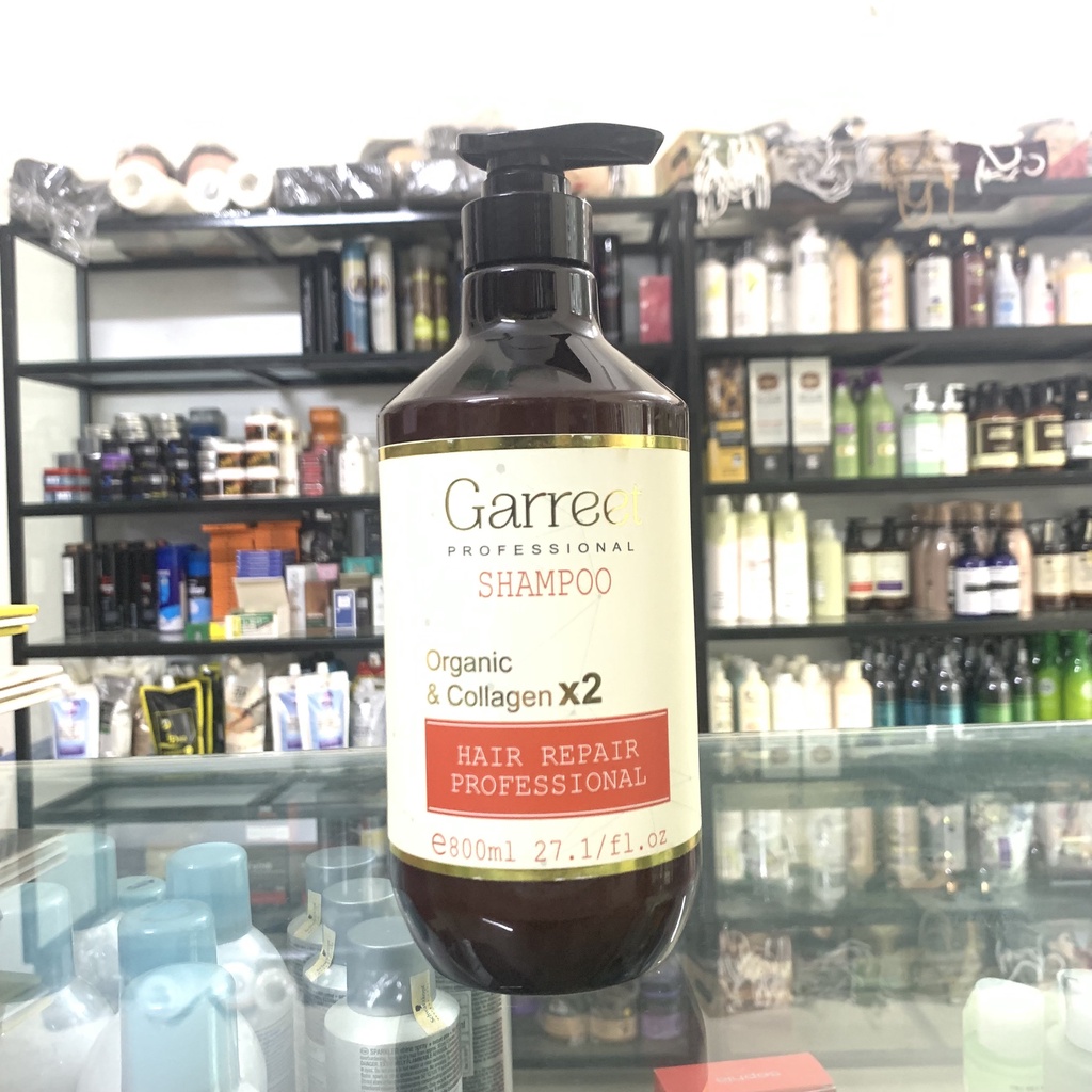 Dầu Gội Đầu Garreet Phục Hồi Hoàn Hình Xả Siêu Mượt Lưu Hương 800ml MPQO