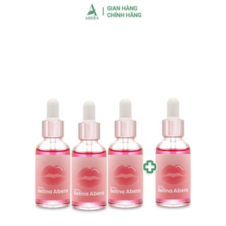 [ABERA MALL] Combo 4 serum Belina Abera giảm thâm môi, làm hồng môi, giảm nứt nẻ môi, khô môi, môi că