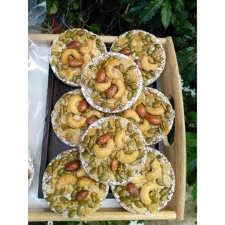 Bánh nổ gạo lứt mix hạt dinh dưỡng