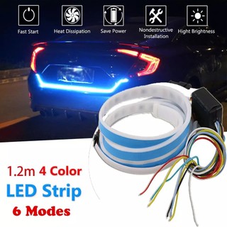 Đèn led cốp sau xe hơi - led trang trí cốp 7 màu nhiều hiệu ứng đep lung linh