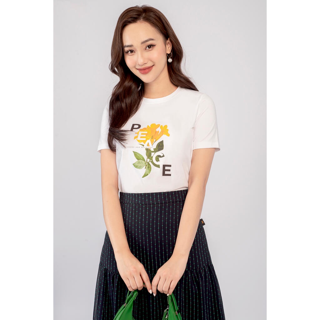 Áo phông cổ tròn peace MMOutfit AP0222021