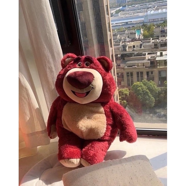 MINISO - Gấu bông thơm dâu tây Lotso Bear trà sữa - ToyStory3 Disney. Hàng chính hãng Miniso