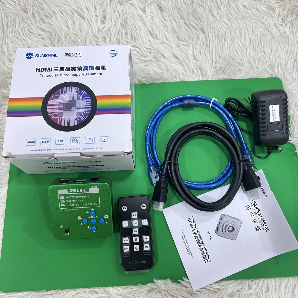 Camera Relife gắn trên kính hiển vi
