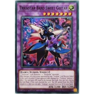 [Thẻ Yugioh] Trickstar Band Sweet Guitar |EN| Super Rare