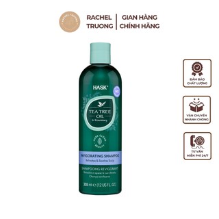 Dầu gội xả hask tea tree oil & rosemary phục hồi tóc chắc khỏe 355ml