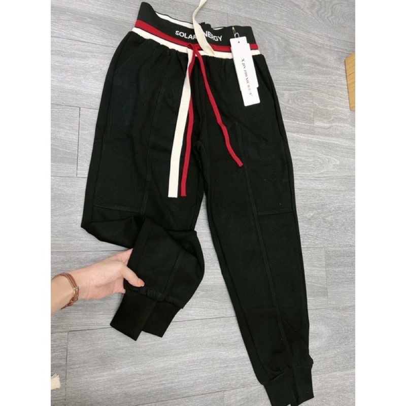 Quần jogger dây xốp