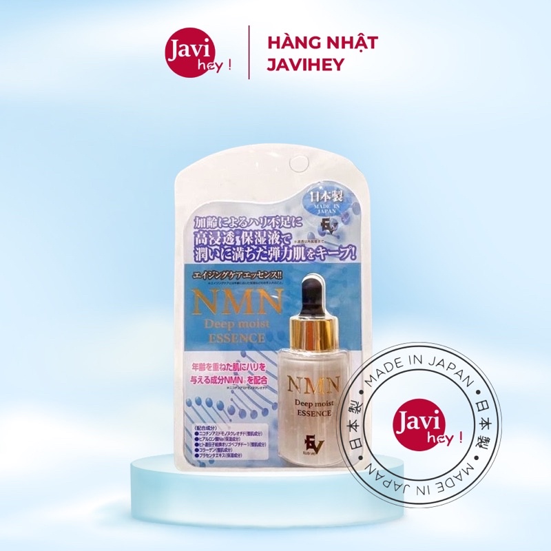 Serum NMN Nhật Bản tái tạo da đảo ngược chiều lão hóa, essence tế bào gốc