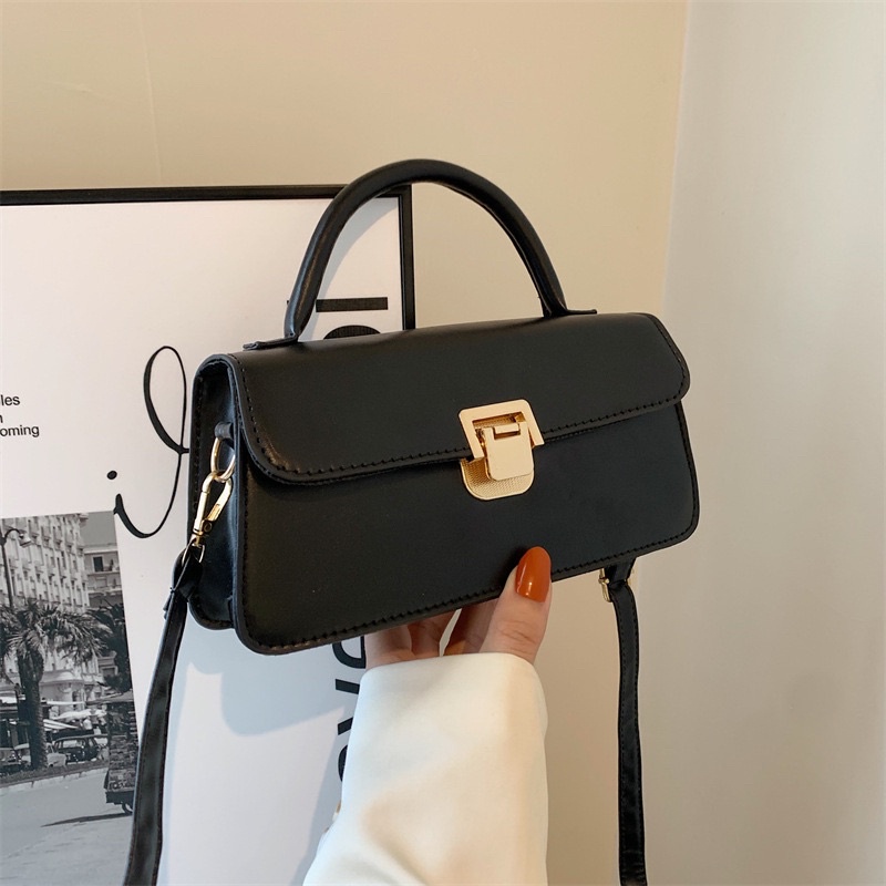 Túi xách nữ cầm tay kiểu hàn xinh xắn, kèm dây đeo chéo