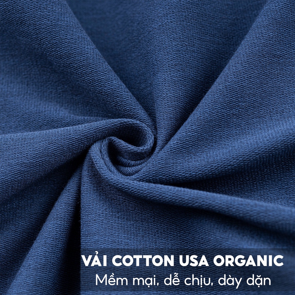 Áo Nỉ Nam 5S Premium Basic, Chất Liệu Cotton USA Cao Cấp, Bền Màu, Dày Dặn, Thiết Kế Basic, Dễ Mặc (01-ANB22040)