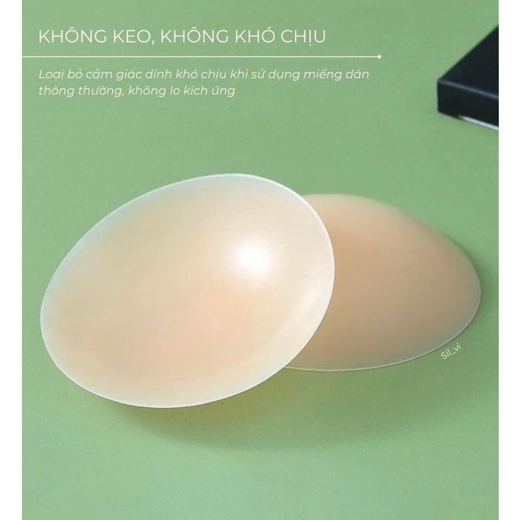 Miếng Dán Ngực Tự Thân  Tàng Hình Tự Dính Không Keo Ôm Sát Ngực Không Rơi