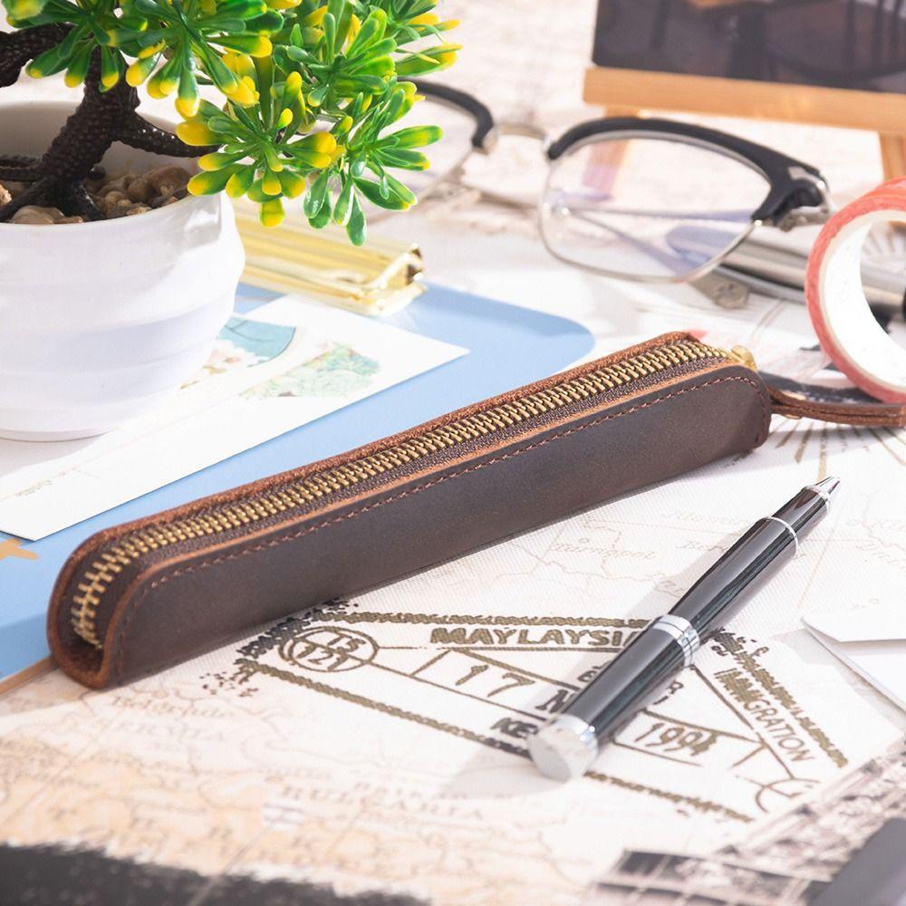 CHOOKEY Túi Đựng Bút Phong Cách Retro