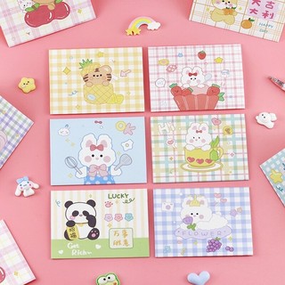 thiệp chúc mừng hình bì thư( 7,5 x 9,5 cm )