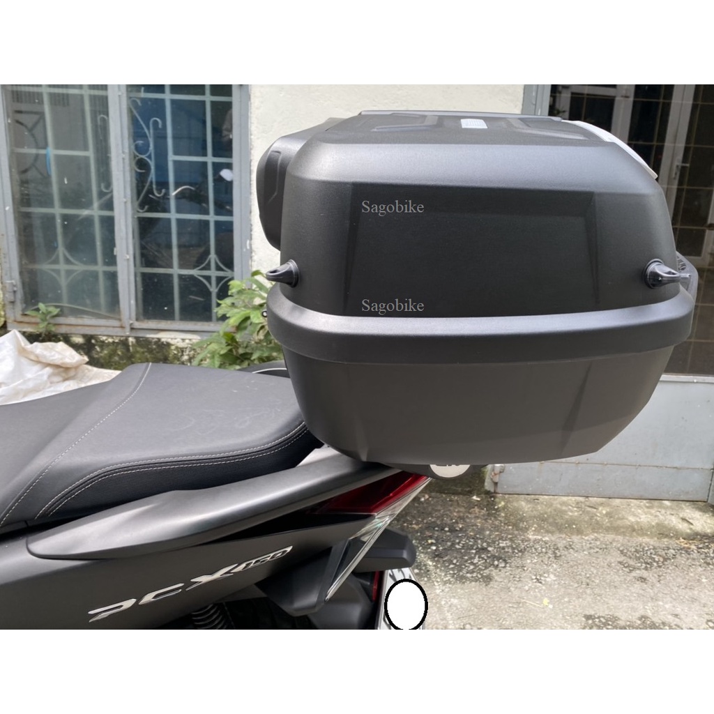 Thùng xe PCX 2019, thùng Givi E43NTL-ADV và baga SRV PCX, hàng givi chính hãng, bảo hành 2 năm