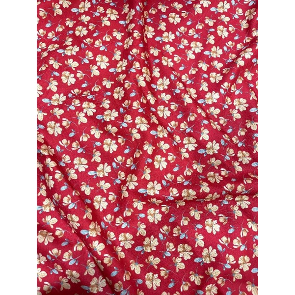 Vải nhung tăm hoa