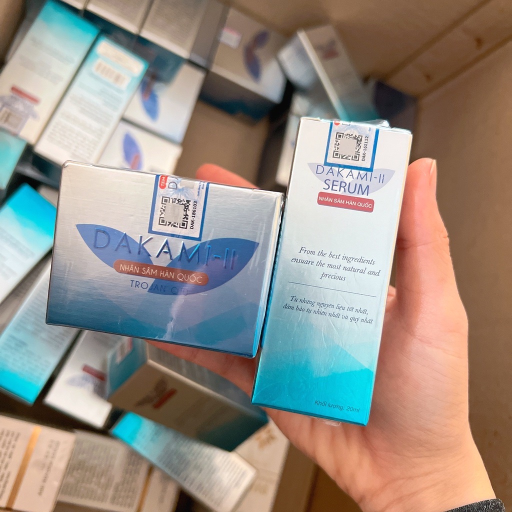 Serum Dưỡng Trắng Da Mờ Nám Ngừa Lão Hoá Dakami-II Advanced Repair Serum 20ml