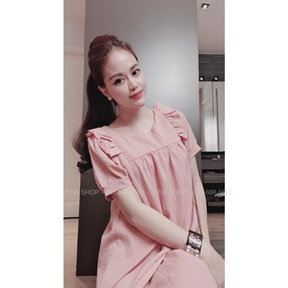 Đầm bầu hè-Váy bầu xinh chất mát kiểu dáng cực xinh