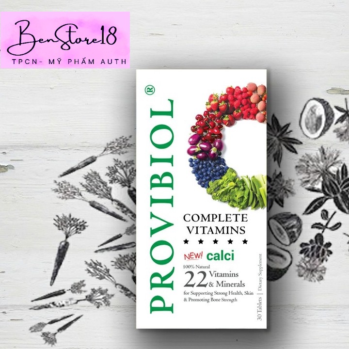 Provibiol Vitamins Complete - Vitamin tổng hợp từ Mỹ