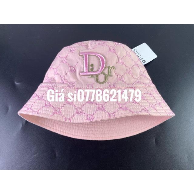 Mũ bucket hàn quốc | nón vành cụp 2 lớp thêu full di_ôr cá tính thời trang nữ