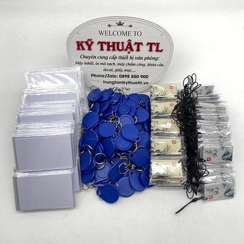 THẺ TỪ CẢM ỨNG TẦN SỐ 125KHZ- DÙNG CHO MÁY CHẤM CÔNG- KIỂM SOÁT CỬA RA VÀO- CHUNG CƯ