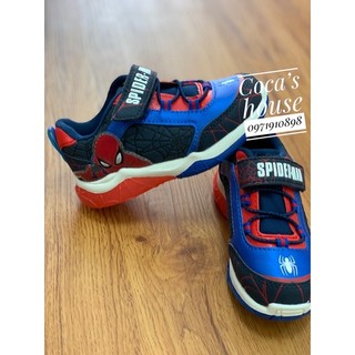 Giày sneaker Spiderman/ người nhện xuất xịn có đèn nhấp nháy