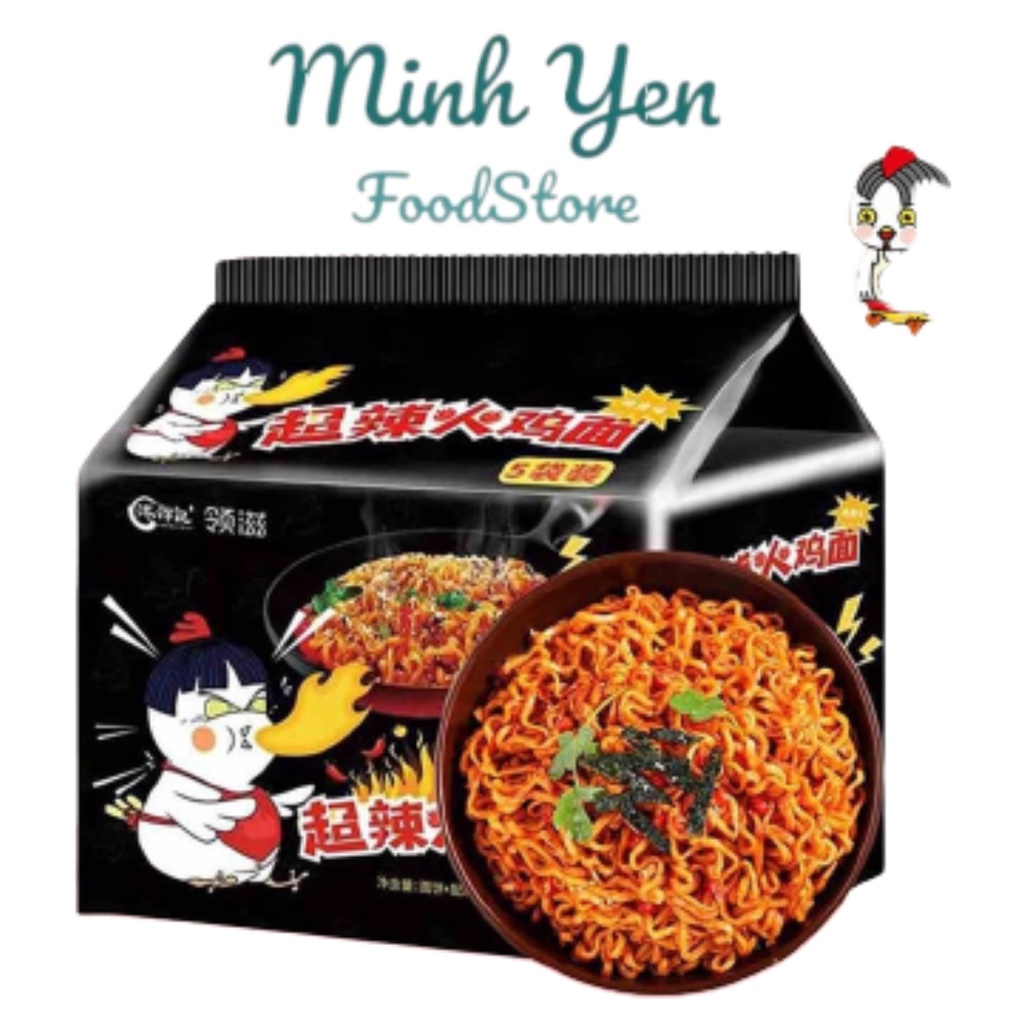 Mì khô gà cay SAMYANG 140GR- Lốc 5 gói