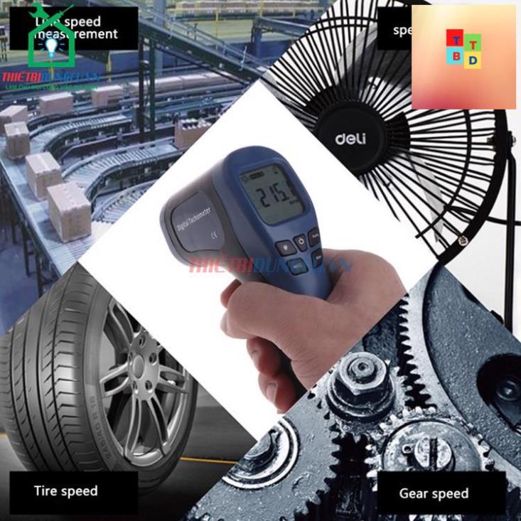 Máy Đo Tốc Độ Động cơ Cầm Tay TL900 Máy đo tốc độ vòng tua RPM bằng laser