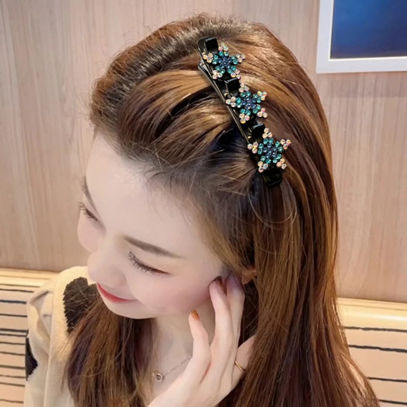Kẹp Tóc Đính Đá Phong Cách Hàn Quốc Thời Trang Cho Nữ