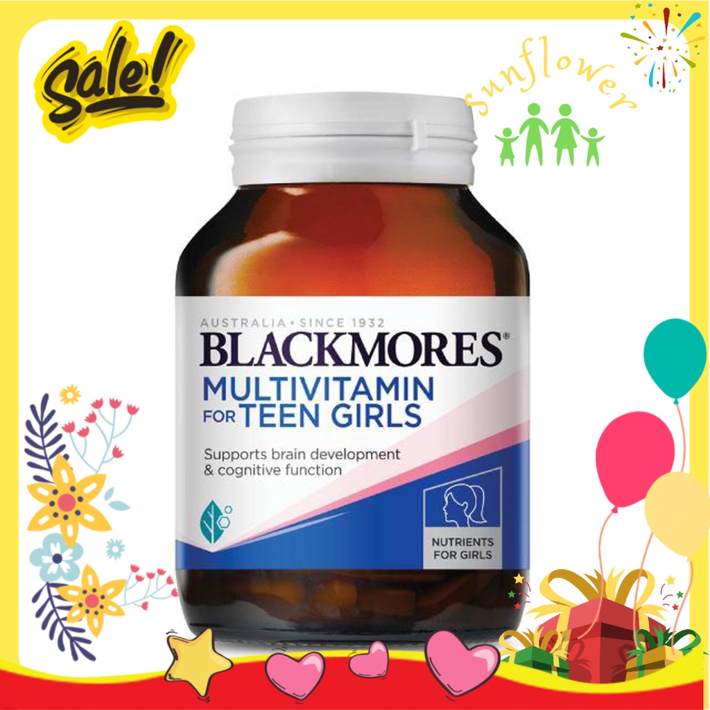Viên Vitamin tổng hợp cho bé gái từ 12 đến 18 tuổi Blackmores Multivitamin For Teen Girls 60 viên của Úc