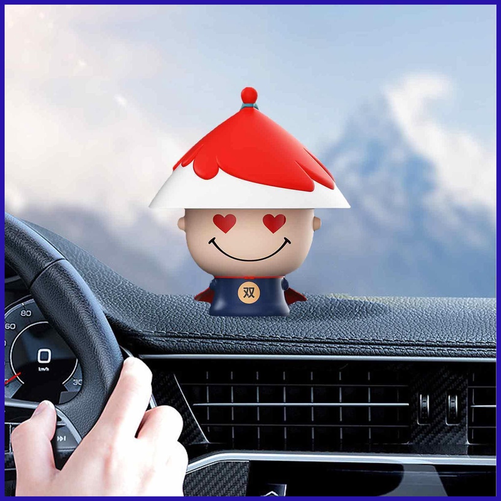 Mô Hình Lắc Đầu Vui Nhộn Trang Trí Bảng Điều Khiển Xe Hơi Cho Bé Trai