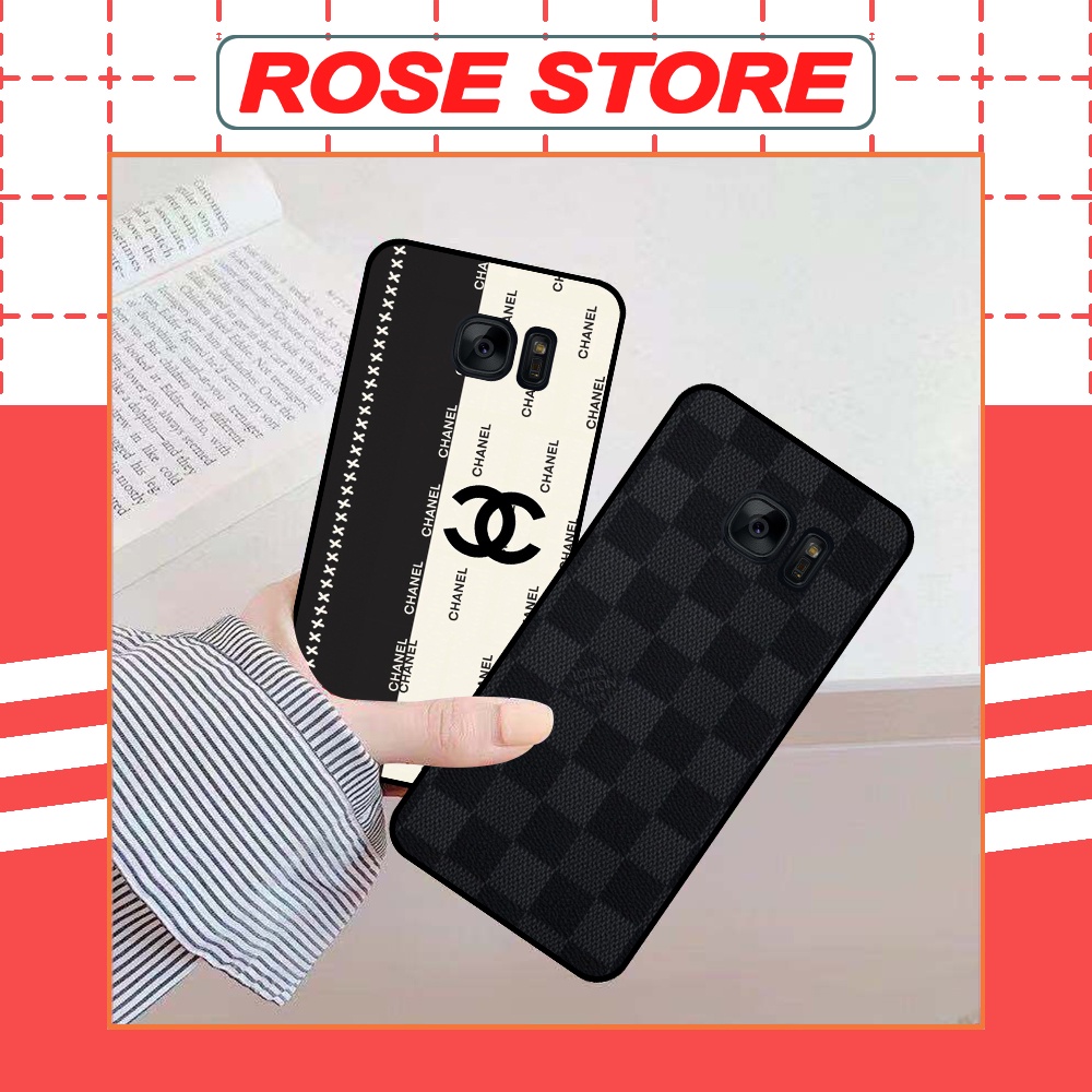 Ốp lưng Samsung S6 / S6 Edge / S7 / S7 Edge / Note 5 / Note FE in hình thương hiệu thời trang cá tính LV,GC...